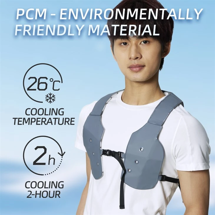 phase change material cooling vest